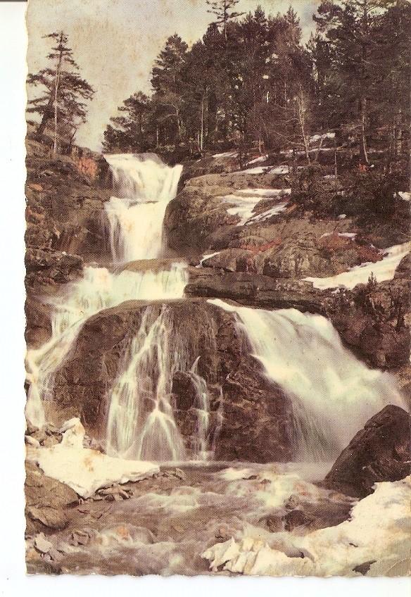 Postal 040007 : Pirineos de Lerida. Valle de Bohi. Parque Nacional Aigues Tortes. Cascada del Toll del Mas