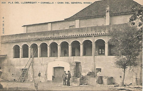 Postal 51569: CORNELLA - Casa del General Manso
