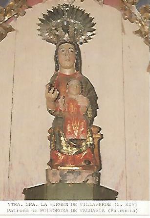 Postal 53733: VIRGEN DE VILLAVERDE. Polvorosa de Valdavia Palencia
