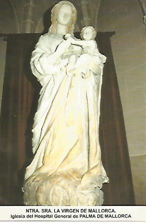 POSTAL 54487: Virgen de Mallorca. Palma de Mallorca