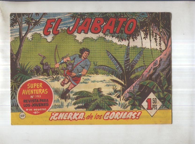 Bruguera: El Jabato numero 117.: Cherka, de los gorilas