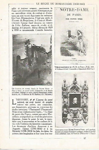 LAMINA 3881: CASTILLO EN RUINAS DISEÑO DE VICTOR HUGO