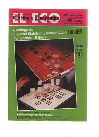 El Eco Filatelico y Numismatico numero 0909: La Efilna-86 y la Mezquita de Cordoba