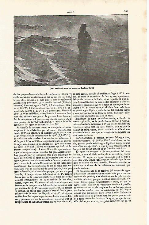 LAMINA ESPASA 15413: Cristo caminando sobre las aguas por Morelli
