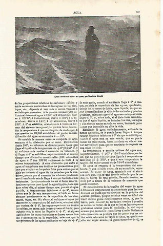 LAMINA ESPASA 15413: Cristo caminando sobre las aguas por Morelli