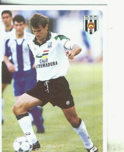 Cromos: Las fichas de la liga 95/96-Merida: Reyes