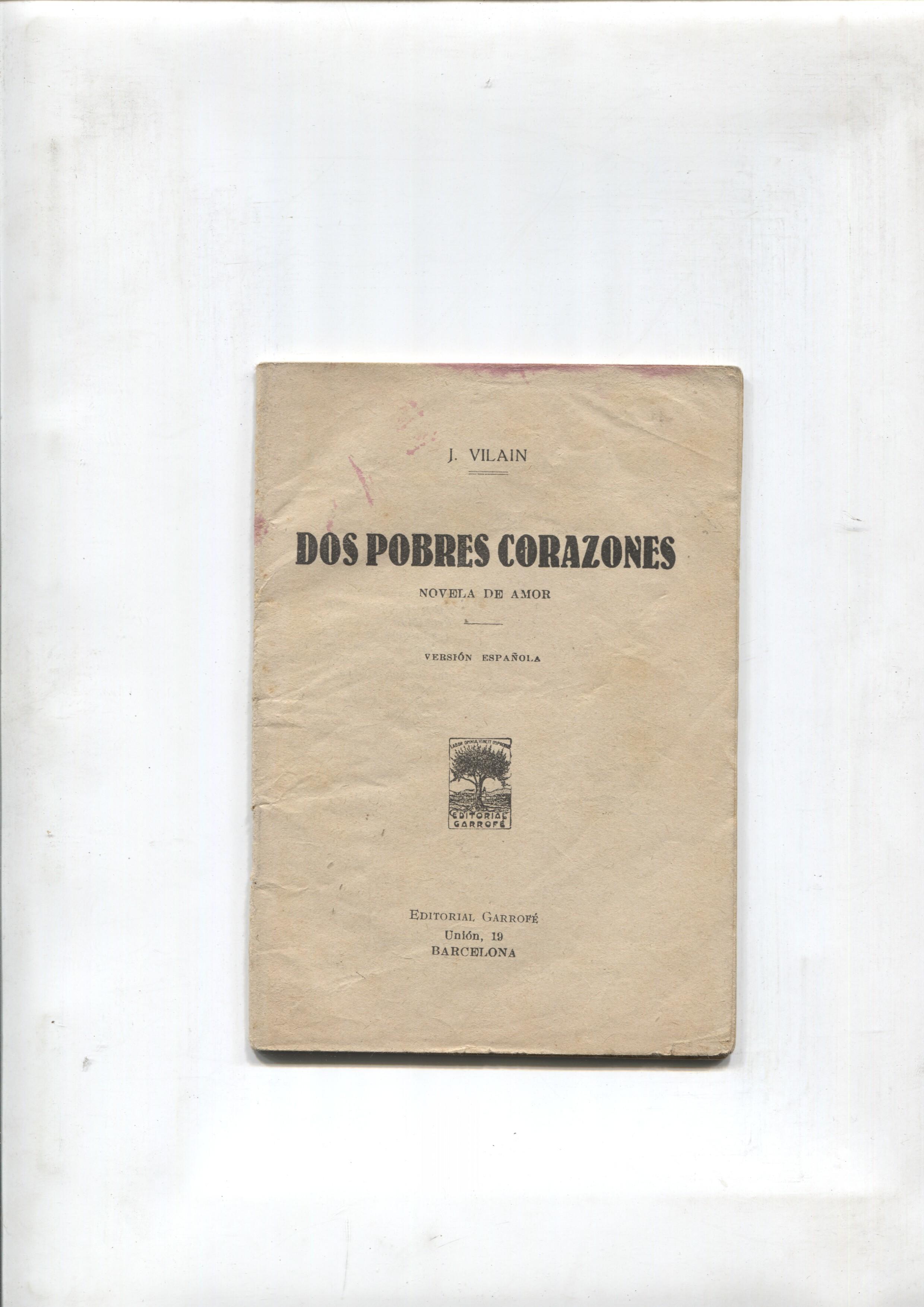 Dos pobres corazones (no conserva cubierta original)