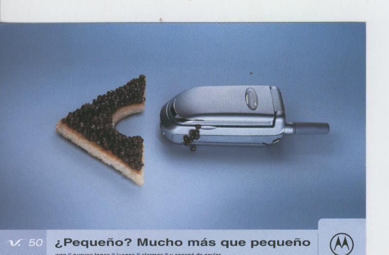 Postal 006615 : Publicitaria Motorola