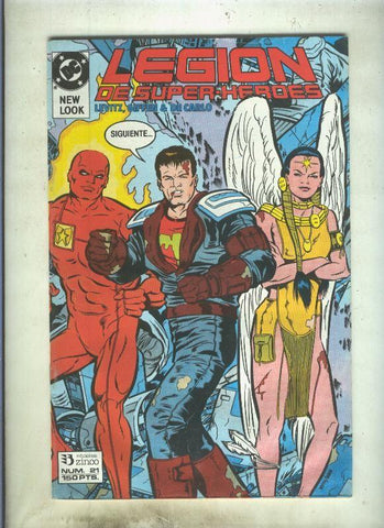 Legion de Superheroes numero 21 (numerado 3 en trasera)