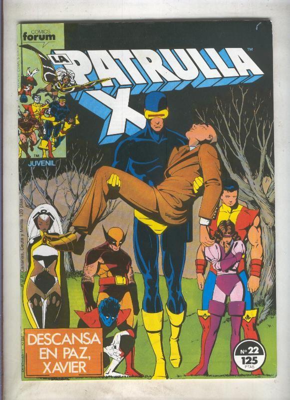 La Patrulla X volumen 1 numero 022: El sindrome Ricitos de Oro (numerado 4 en trasera)