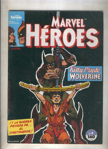 Marvel Heroes numero 04: Kutty Pryde-Wolverine (numerado 3 en trasera)
