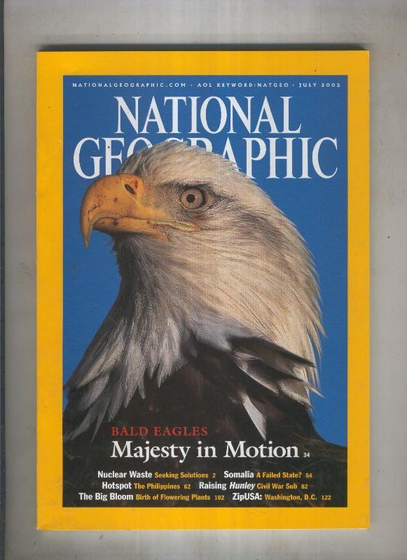 National geographic 2002 july Bald eagles majesty in motion 