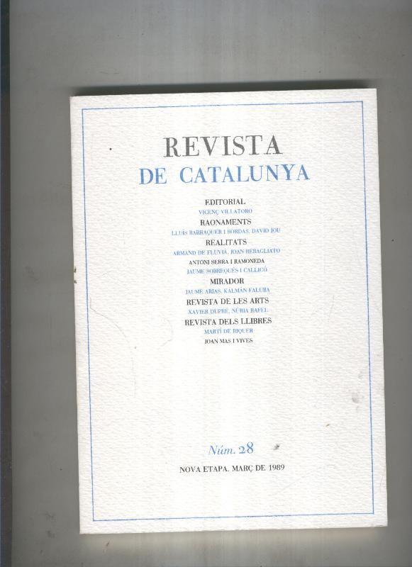 Revista de catalunya numero 28