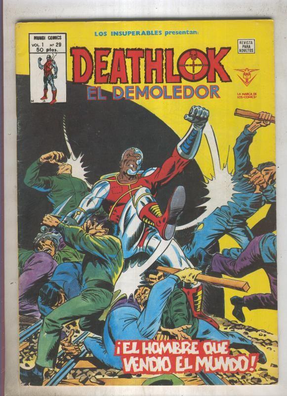 LOS INSUPERABLES numero 29: DEATHLOK (numerado 01 en contraportada)