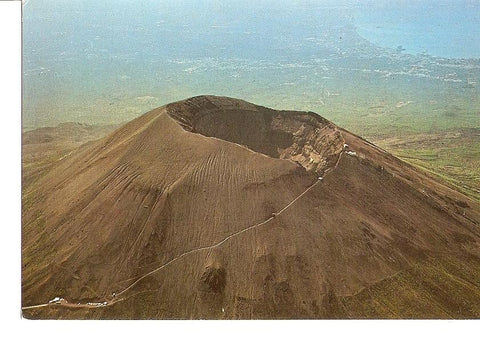 Postal 032207 : Napoli - Vesuvio. Present Crater and from