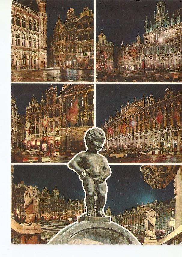 Postal 033631 : Souvenir de Bruxelles