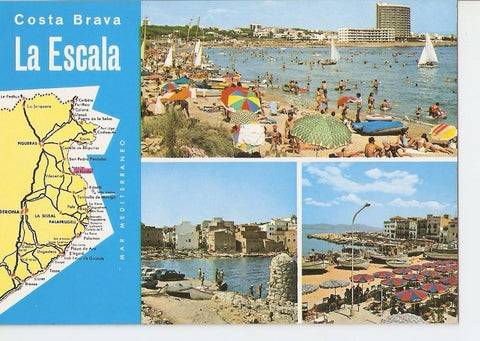 Postal 039631 : Costa Brava. La Escala