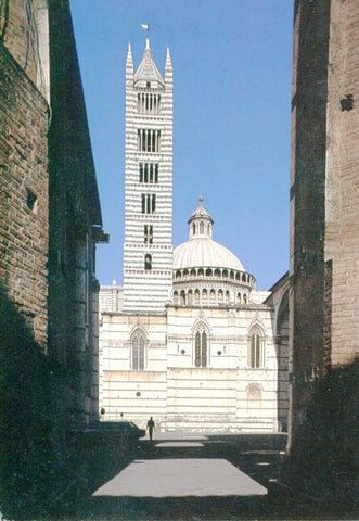 Postal 016682: SIENA - Scorcio del Duomo