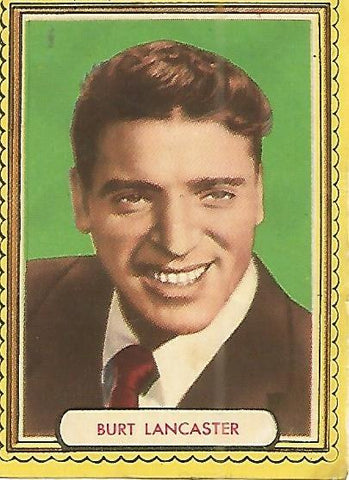 CROMO ALBUM FAMOSAS ESTRELLAS DE LA PANTALLA 070: BURT LANCASTER