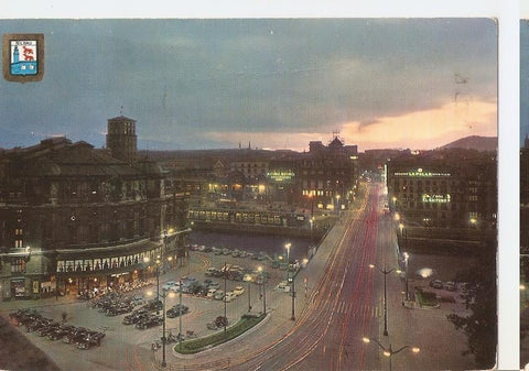 Postal 045211 : Bilbao. Plaza de Arriaga y Puente de la Victoria