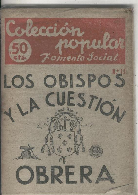 Los obispos y la cuestion obrera