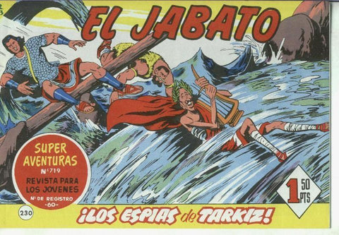 El Jabato facsimil numero 230: los espias de Tarkiz