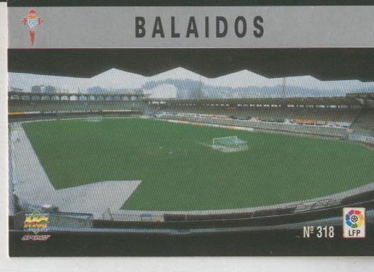 Cromo Liga 97/98: R.C.Celta numero 318: Balaidos