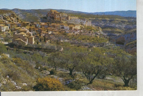 Postal 015736: Vista general de Alquezar, Huesca