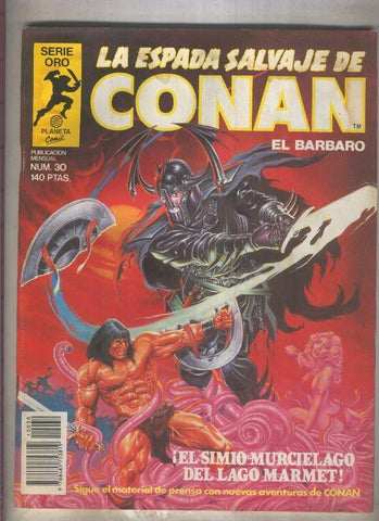 La Espada Salvaje de Conan primera edicion numero 030 (numerado 3 en trasera)