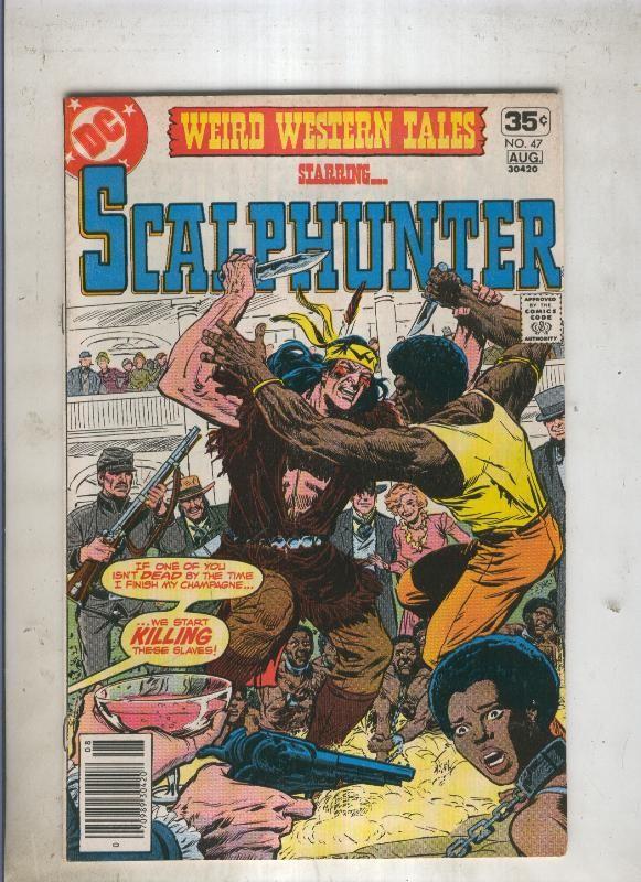 Weird Western Tales SCALPHUNTER numero 47