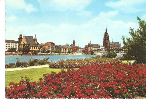 Postal 033595 : Frankfurt. Partie am Main mit Dom