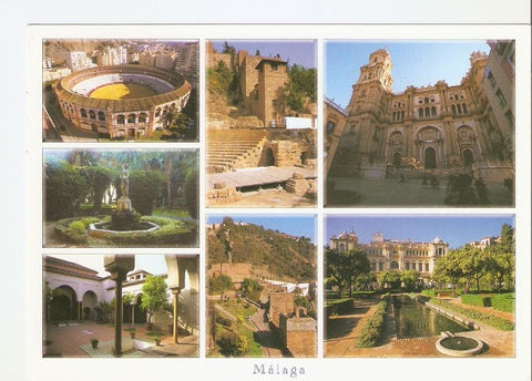 Postal 042211 : Malaga. Estado regular. Costa del Sol