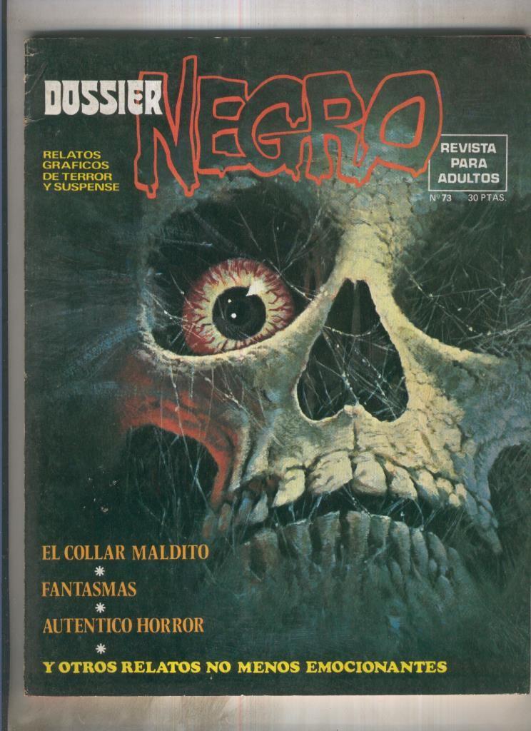 Dossier Negro numero 073 (numerado 1 en trasera)