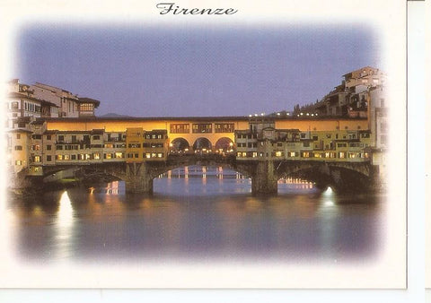 Postal 045732 : Old Bridge. Firenze