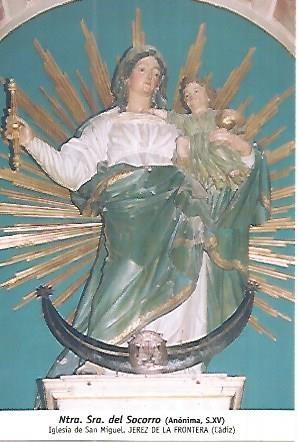 POSTAL 54029: Nuestra Señora del Socorro. Jere de la Frontera Cadiz