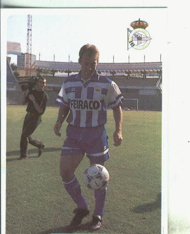 Cromos: Las fichas de la liga 95/96-Deportivo: M.Vazquez
