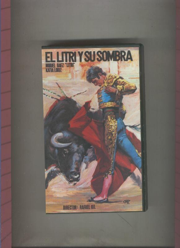 Video VHS: El Litri y su sombra (Miguel Baez : Litri-Katia Loriz)