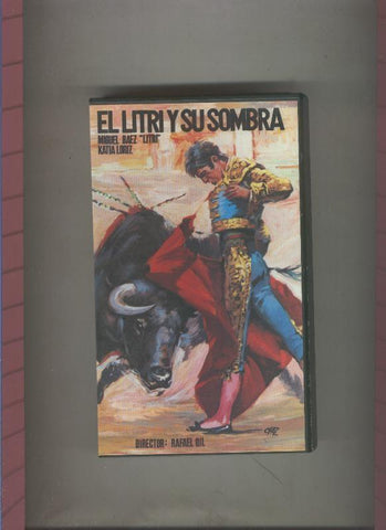 Video VHS: El Litri y su sombra (Miguel Baez : Litri-Katia Loriz)
