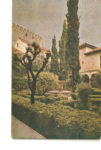 Postal 022801 : Alhambra - Granada, Jardin de Lindajara