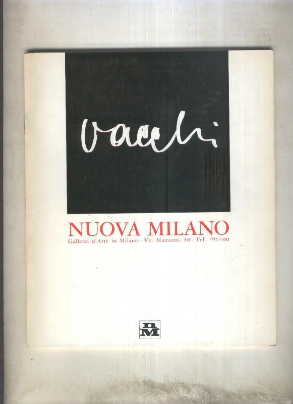 Exposicion : Sergio Vacchi en sala Nuova Milano-Milano en 1965