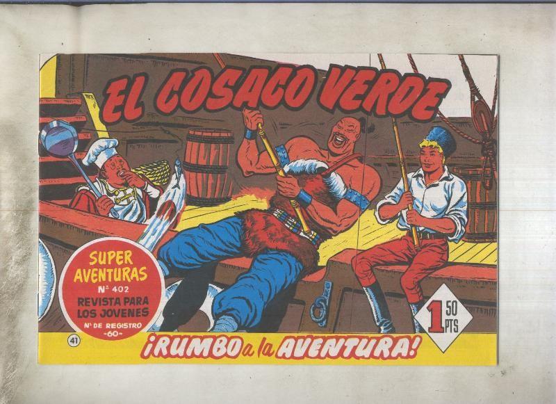 El Cosaco Verde facsimil de Ediciones B numero 041