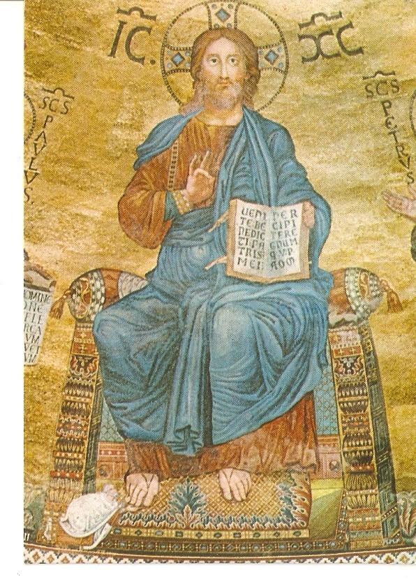 Postal 032496 : Basilica di S. Paolo - Mosaico dellAbside