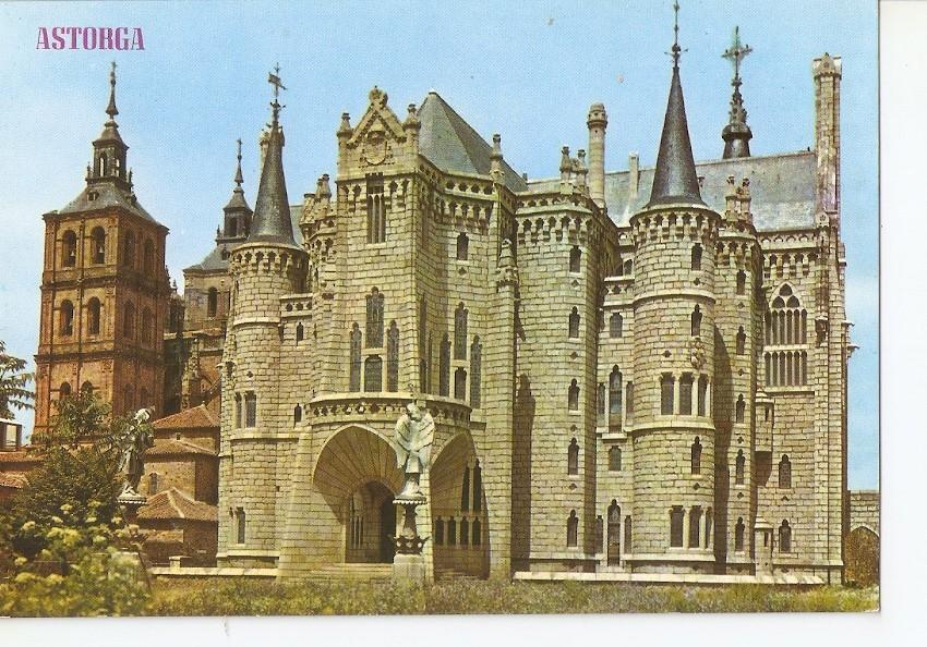 Postal 033306 : Astorga. Palacio de Gaudi. Museo de los Caminos