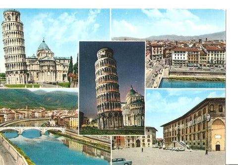 Postal 037459 : Salutti da Pisa