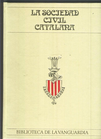 Biblioteca de la Vanguardia: La sociedad civil catalana