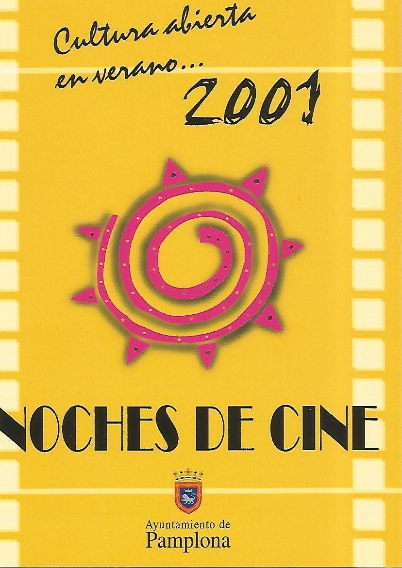 Postal publicitaria 52407: Noches de cine. Ayuntamiento de Pamplona