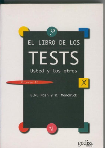 El libro de los tests. Volumen II: Usted y los otros