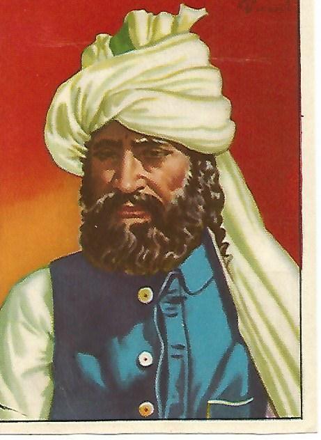 CROMO RAZAS HUMANAS - no  79. Tipo Baluchi