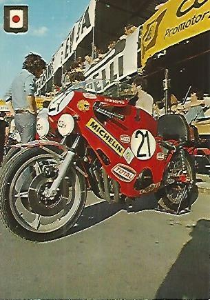 POSTAL 52812: SERIE MOTOS RESISTENCIA. JAPON. JAPAUTO HONDA 1000
