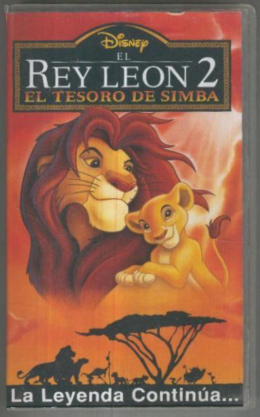 VHS Cine-Animacion: EL REY LEON 2 (Disney)